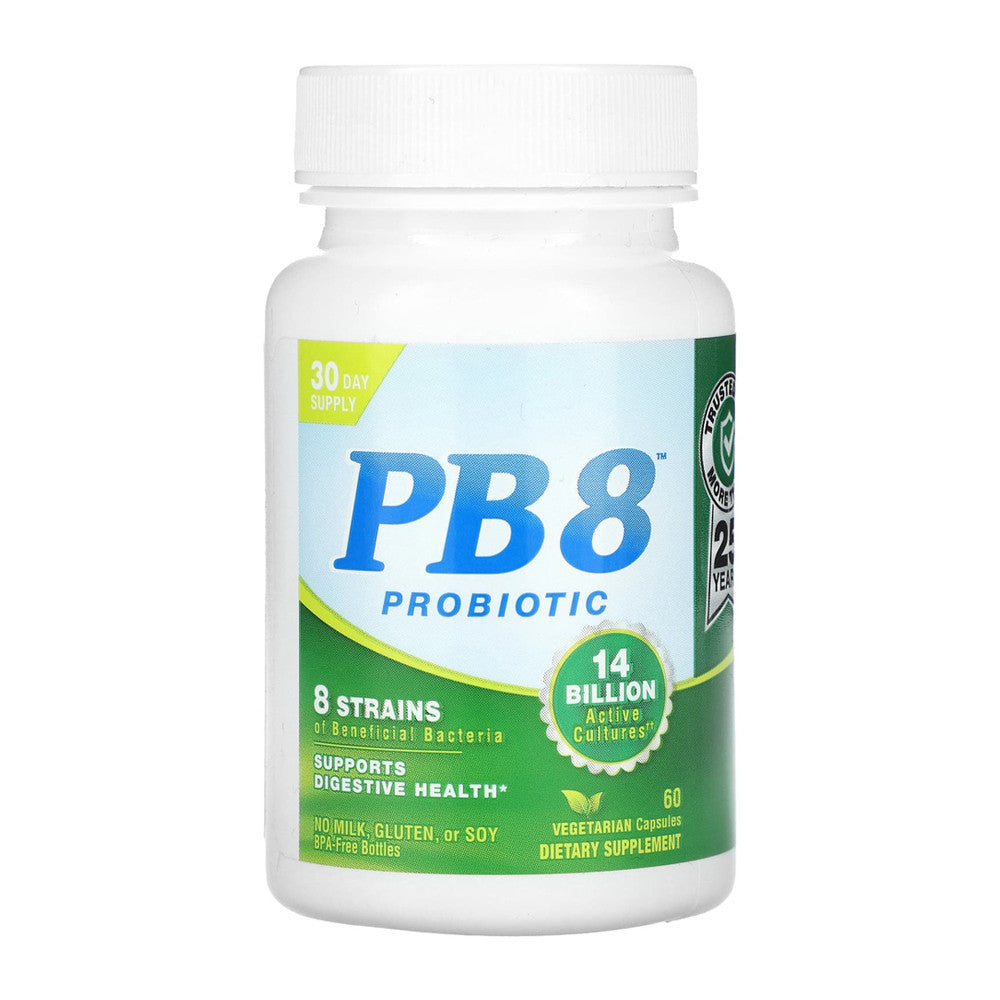 Nutrition Now Pb 8 Pro-Biotic Acidophilus 500 Mg Vegetarian Capsules - 60 Ea